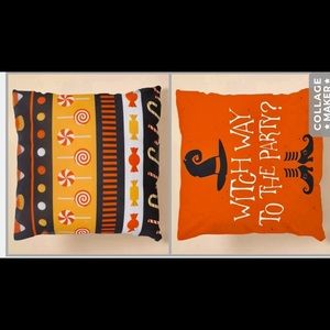 🎃 NWT, set of 2 Halloween pillow covers $20